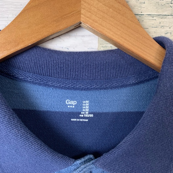 Men's Gap Polo Shirt Size Medium - Picture 4 of 7